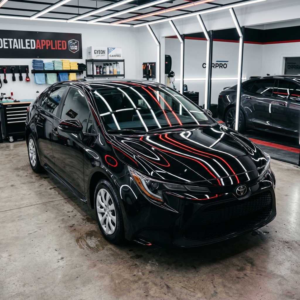 Toyota Corolla Finalizado e Vitrificado