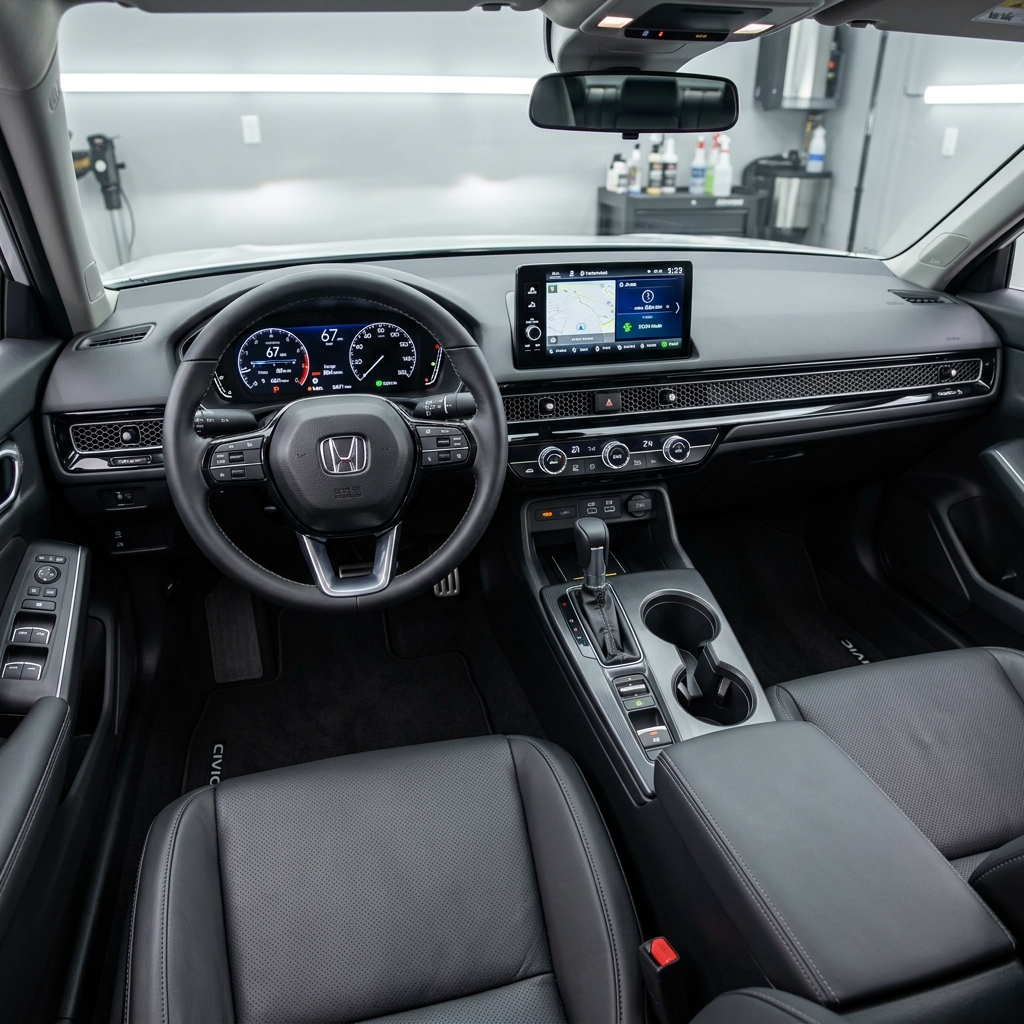 Detalhamento Interno Honda Civic