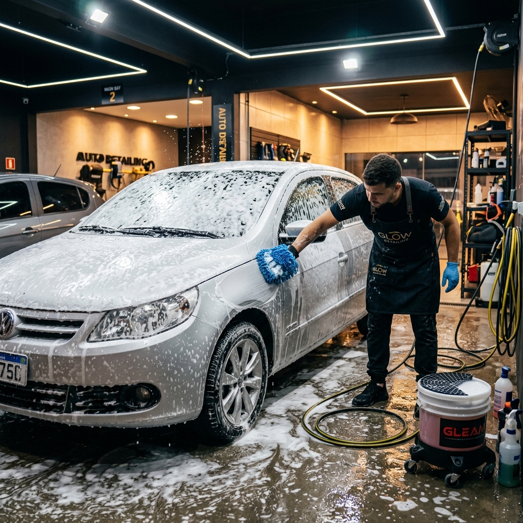 Snow Foam Wash em Volkswagen Gol