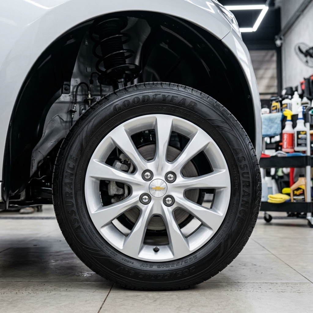 Detalhamento de Roda Chevrolet Onix